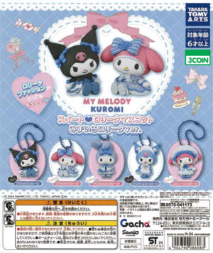 My Melody & Kuromi Sweet Lolita Mascot Light Blue Lolita Ver