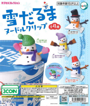 Snowman Instant Noodle Lid Holder
