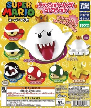 Super Mario Fashion Ring Collection